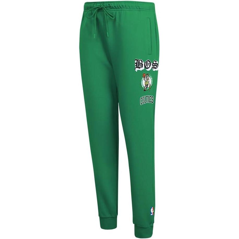 imagePro Standard Womens NBA Old English Rib SweatpantKelly Green