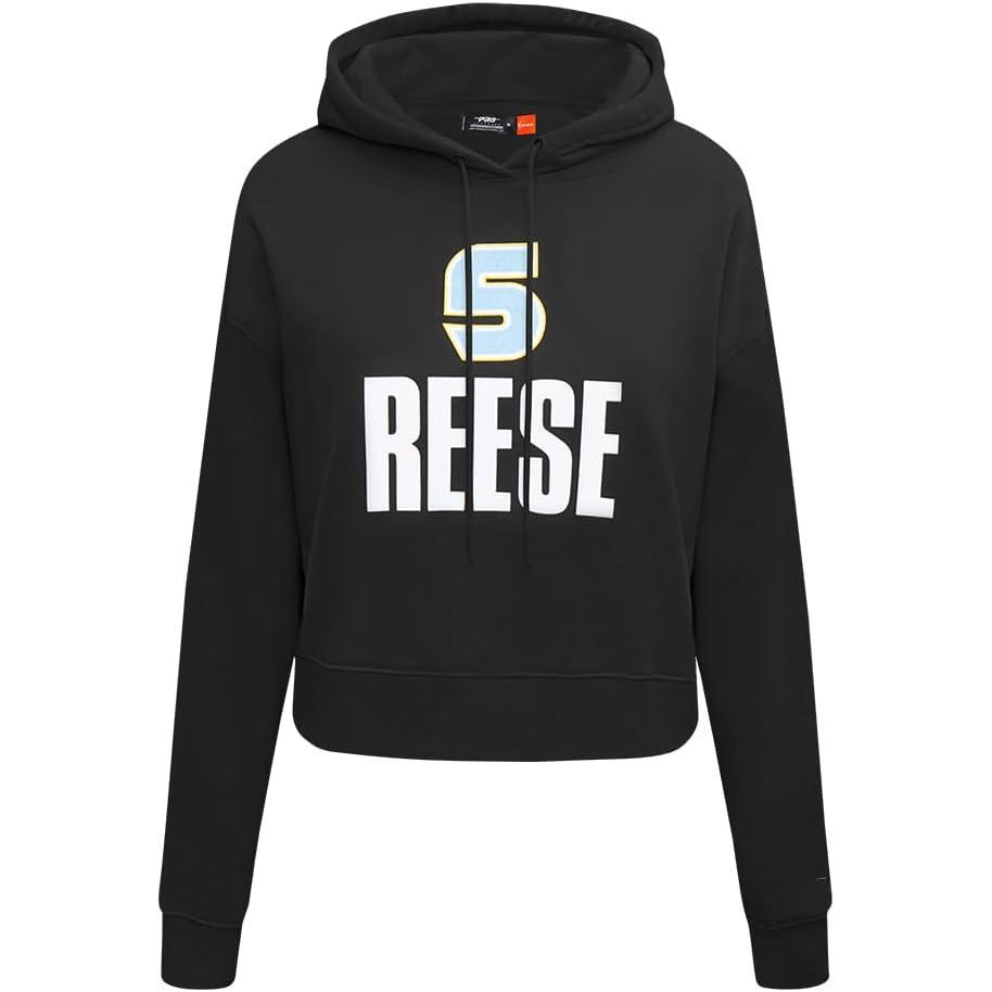 imagePro Standard Womens WNBA Chicago Sky Classic Player Name And Number Cropped Pullover HoodieBlack