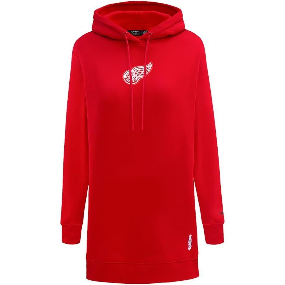 imageWomens NHL Classic Chenille Hoodie DressRed