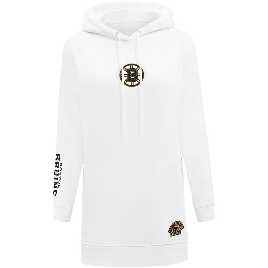 imageWomens NHL Classic Chenille Hoodie DressWhite