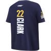Big Boys WNBA Indiana Fever Classic Player Name and Number Cotton Short Sleeve Tee(Midnight Navy)