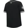 Big Boys WNBA Las Vegas Aces Classic Player Name and Number Mesh Button Down Top(Black)