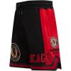 Mens NHL Retro Classics Athletic Short(Black/Red)