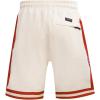 Mens NHL Retro Classics Athletic Short(Eggshell/ Red)
