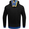 PRO STANDARD Men’s NBA MASH UP M Rib FLC PO Hoodie(Black/Royal Blue/Black)