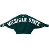 PRO STANDARD Womens College Wingspan Brushed Back French Terry Crewneck Sweatshirt(Forest Green)
