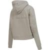 PRO STANDARD Womens College Wingspan Brushed Back French Terry Cropped Pullover Hoodie(Taupe)