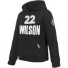 Pro Standard Big Boys WNBA Las Vegas Aces Classic Player Name And Number Fleece Pull Over Hoodie(Black)