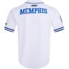 Pro Standard Men’s College Mesh Button Down Top(White)