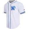Pro Standard Men’s College Mesh Button Down Top(White)