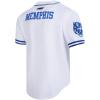 Pro Standard Men’s College Mesh Button Down Top(White)