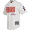 Pro Standard Mens NFL Mesh Button Down Top(Eggshell)