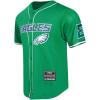 Pro Standard Mens NFL Mesh Button Down Top(Kelly Green)