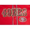 Pro Standard Mens NFL Mesh Button Down Top(Red/Black)