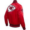 Pro Standard Mens NFL Retro Classics Satin Jacket(Red)
