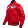 Pro Standard Mens NFL Retro Classics Satin Jacket(Red)