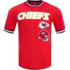 Pro Standard Mens NFL Retro Classics Short Sleeve Tee(Red/Black)