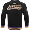 Pro Standard Mens NHL Paint The City Fleece Pull Over Hoodie(Black/Purple)