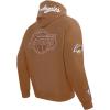 Pro Standard Mens NHL Paint The City Fleece Pull Over Hoodie(Clay Brown)