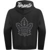 Pro Standard Mens NHL Paint The City Fleece Pull Over Hoodie(Forest Green)