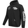 Pro Standard Mens NHL Paint The City Fleece Pull Over Hoodie(Heather Gray/Black)