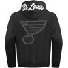 Pro Standard Mens NHL Paint The City Fleece Pull Over Hoodie(Steel Blue)