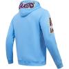 Pro Standard Mens NHL Paint The City Fleece Pull Over Hoodie(University Blue)