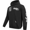 Pro Standard Mens NHL Paint The City Fleece Pull Over Hoodie(Washed Midnight Navy)