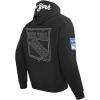 Pro Standard Mens NHL Paint The City Fleece Pull Over Hoodie(Washed Midnight Navy)