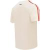 Pro Standard NBA Mens Mens NBA Retro Classics Cotton Taping Tee(Eggshell/ Red)