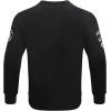 Pro Standard NBA mens Mens Nba Old English Brushed Back French Terry Crewneck Sweatshirt(Black)