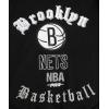 Pro Standard NBA mens Mens Nba Old English Brushed Back French Terry Crewneck Sweatshirt(Black)
