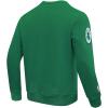 Pro Standard NBA mens Mens Nba Old English Brushed Back French Terry Crewneck Sweatshirt(Kelly Green)