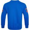 Pro Standard NBA mens Mens Nba Old English Brushed Back French Terry Crewneck Sweatshirt(Royal Blue)