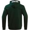 Pro Standard NCAA mens Mens College Classic Chenille Cotton Double Knit Pull Over Hoodie(Forest Green)