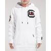Pro Standard NCAA mens Mens College Classic Chenille Cotton Double Knit Pull Over Hoodie(White)