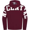 Pro Standard NCAA mens Mens College Wingspan Fleece Pull Over Hoodie(Wine)