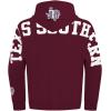 Pro Standard NCAA mens Mens College Wingspan Fleece Pull Over Hoodie(Wine)