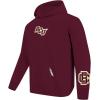 Pro Standard NCAA mens Mens College Wingspan Fleece Pull Over Hoodie(Wine)