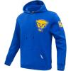 Pro Standard NCAA mens/Male Mens College Classic Chenille Cotton Double Knit Pull Over Hoodie(Royal Blue)