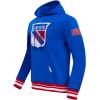 Pro Standard NHL mens Mens Nhl Retro Classics Brushed Back French Terry Pull Over Hoodie(Royal Blue/Red)