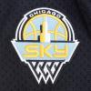 Pro Standard WNBA Mens Mens WNBA Chicago Sky Classic Player Mesh Down Top(Black)