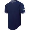 Pro Standard WNBA Mens Mens WNBA Dallas Wings Classic Player Mesh Down Top(Midnight Navy)