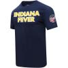 Pro Standard WNBA Mens Mens WNBA Indiana Fever Classic Player Cotton Short Sleeve Tee(Midnight Navy)