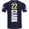 Pro Standard WNBA Mens Mens WNBA Indiana Fever Classic Player Cotton Short Sleeve Tee(Midnight Navy)
