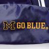 Pro Standard WOMENS COLLEGE UNIVERSITY OF MICHIGAN COLLEGE CLASSIC ESSENTIALS SATIN JACKET MIDNIGHT NAVY M