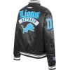 Pro Standard Womens NFL Best of Satin Jacket(Black)