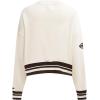 Pro Standard Womens NFL Retro Classics Crewneck Sweatshirt(Eggshell/ Brown)