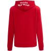 Pro Standard Womens NHL Classic Chenille Pull Over Hoodie(Red)