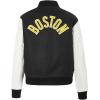 Pro Standard Womens NHL Classic Chenille Varsity Jacket(Black/White)